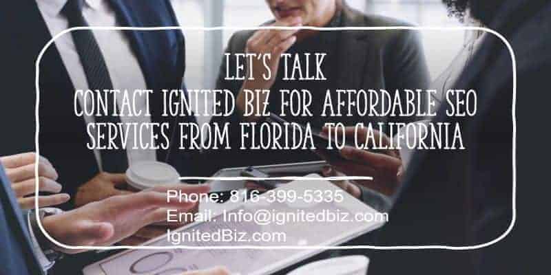 Contact Us Ignited Biz