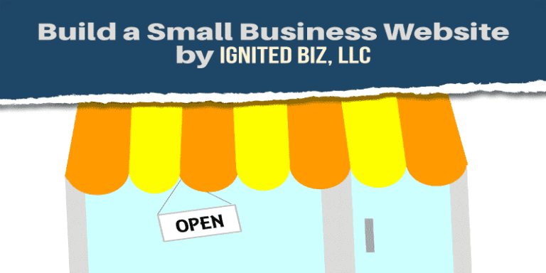 build a small business website