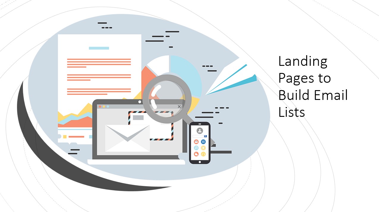 landing pages to build email lists