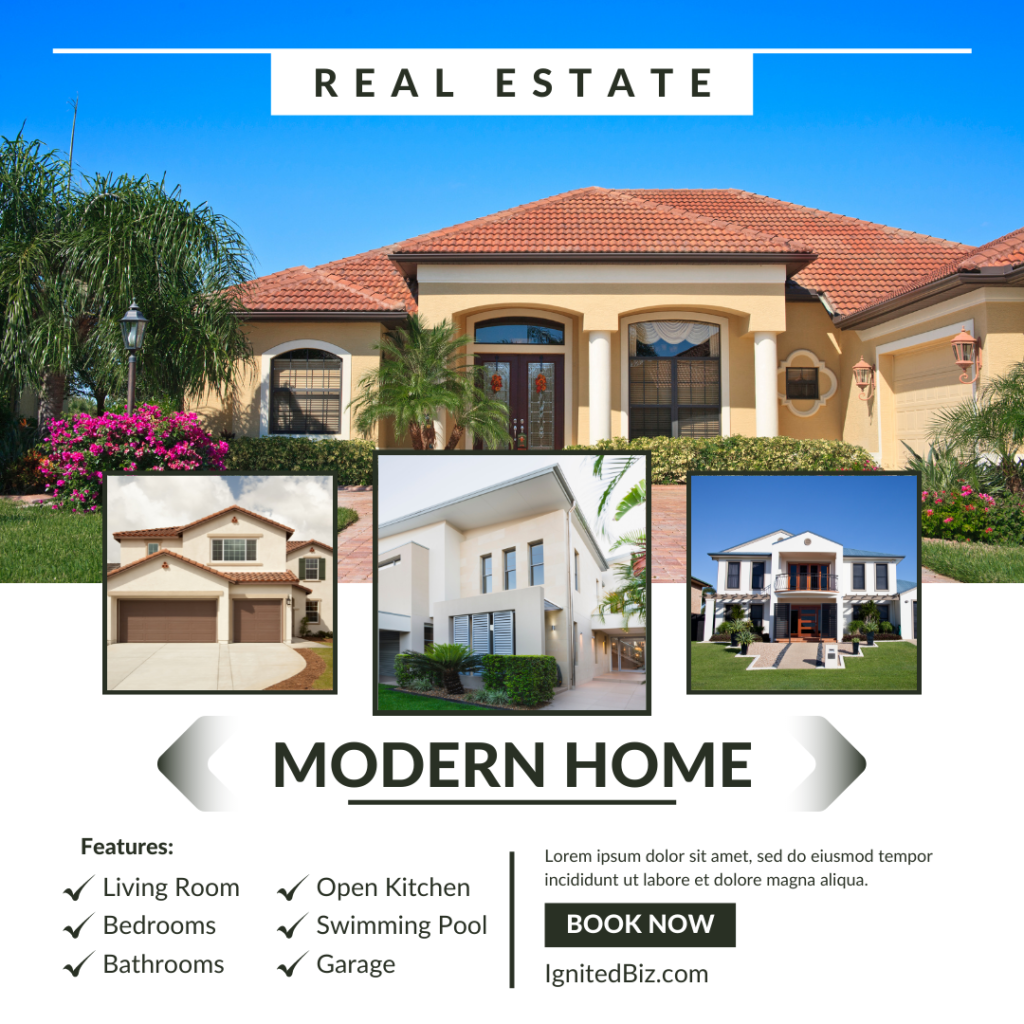 free real estate flyer templates download